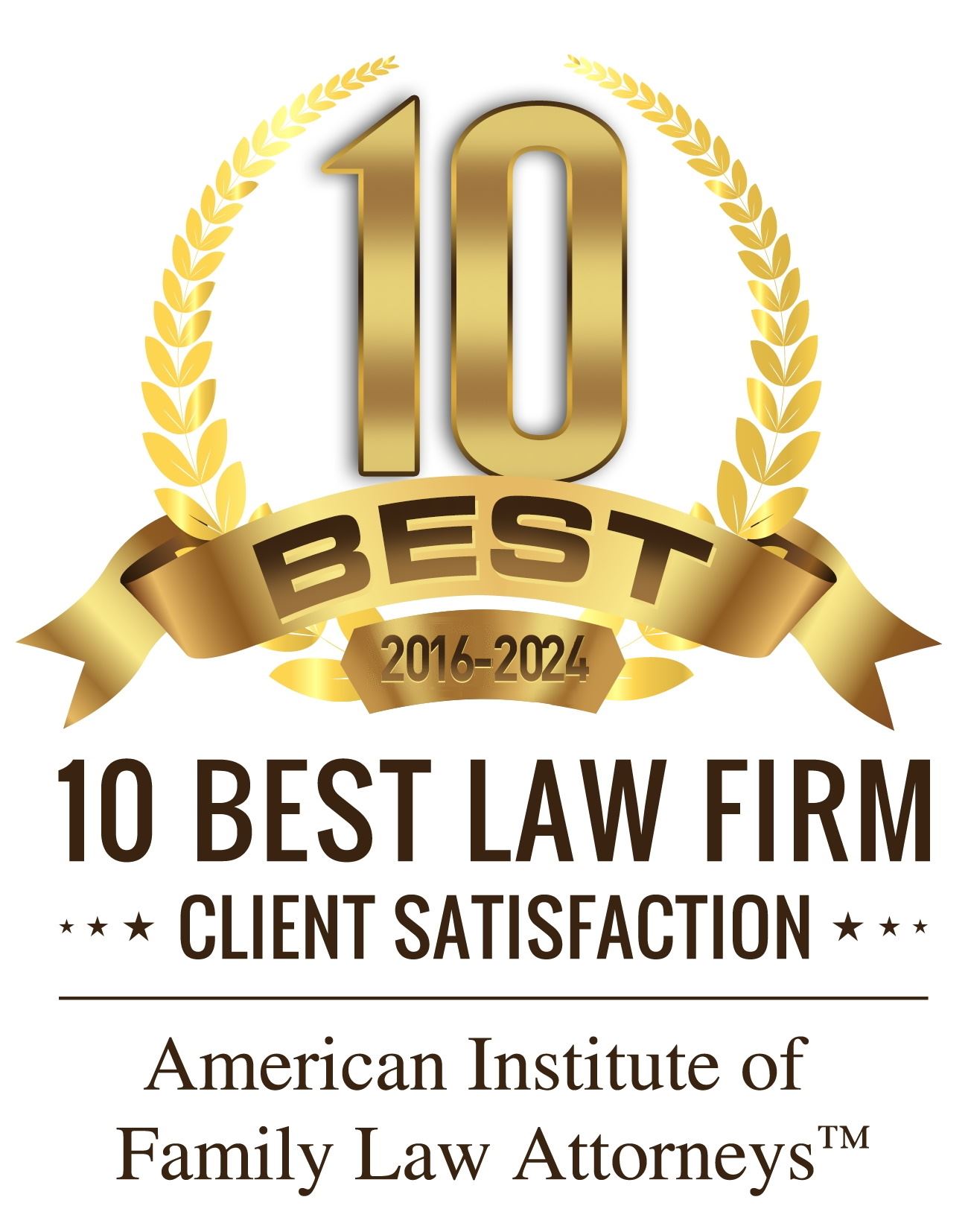 AIOFLA 2016-2024 10 Best Family Law Firm